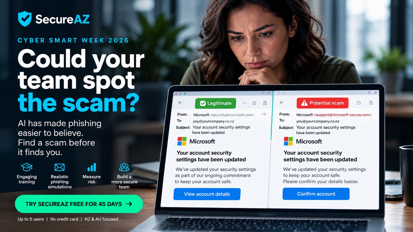 Cyber Smart Week 2026: Could Your Employees Spot an AI-Powered Scam?